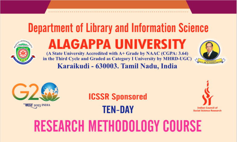 ICSSR-ResearchMethodology-workshop