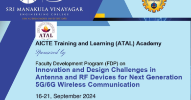 Six Days AICTE ATAL FDP on Innovation and Design Challenges in Antenna and RF Devices for Next Generation 5G/6G Wireless Communication