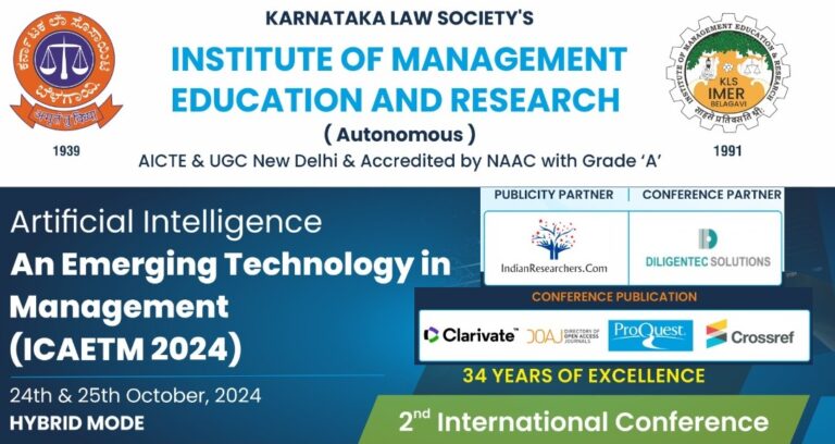 Second International Conference on Artificial Intelligence: An Emerging Technology in Management (ICAETM 2024)