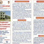 Bharathi College is hosting National Conference on Emerging Trends and Challenges in Commerce & Management