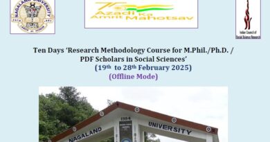 ICSSR Sponsored Free Ten Days ‘Research Methodology Course for Scholars in Social Sciences from 19th to 28th February 2025 Offline Mode