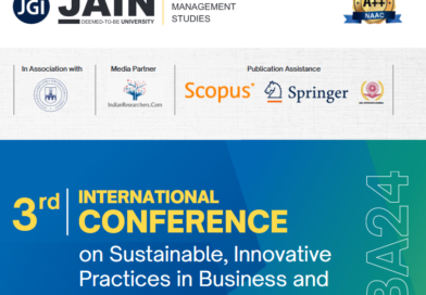 3rd International Conference on Sustainable, Innovative Practices in Business and Academia hosted by Jain University Bangalore with a option to publish your paper in SCOPUS Indexed Journal