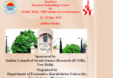 ICSSR Sponsored Ten-Days Research Methodology Course for Social Science Scholars, Kurukshetra University