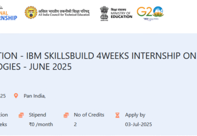 Ministary of Education and IBM SkillsBuild 6-Week Free Internship on AI & IBM Cloud Technologies – last date to apply is 3 July 2025